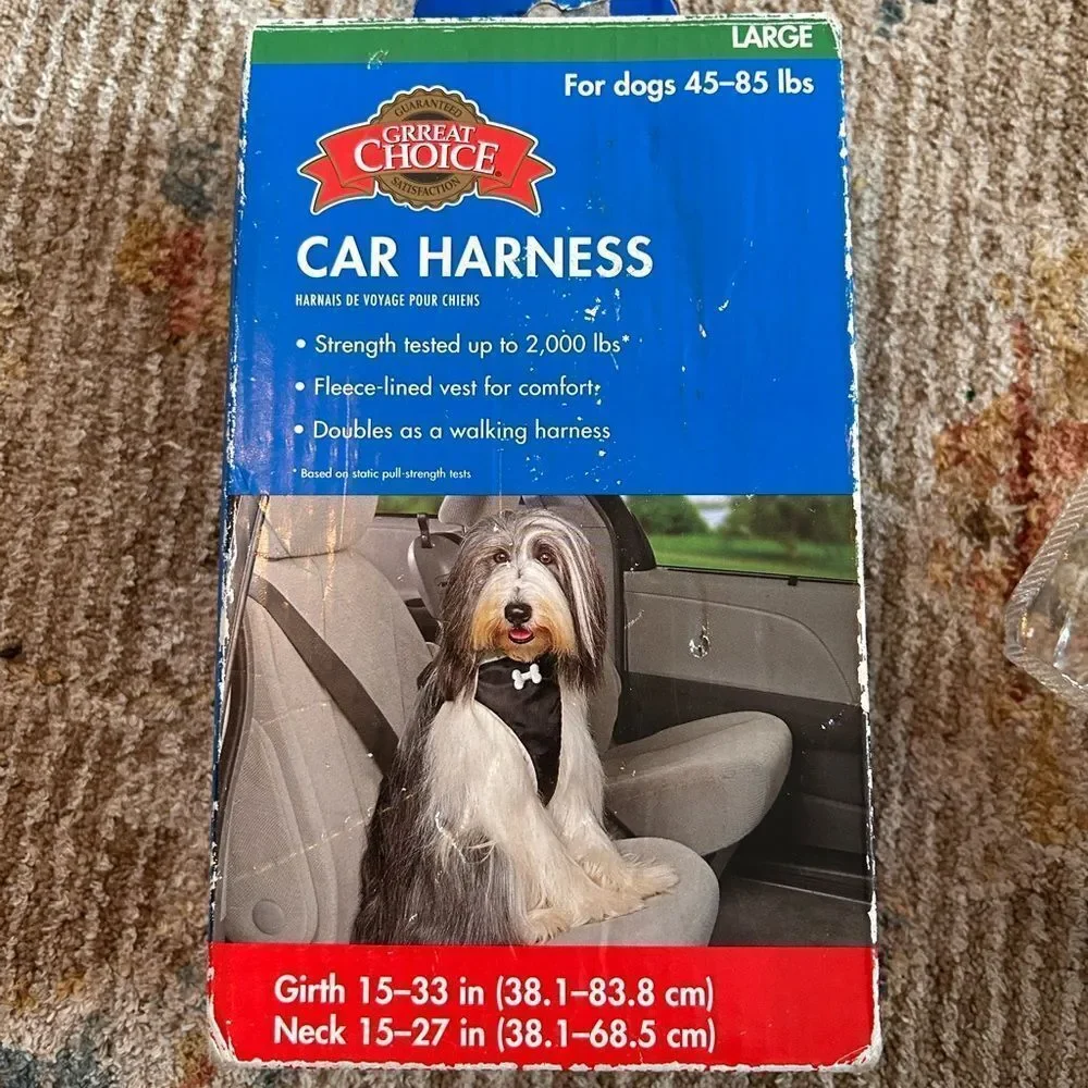 LARGE dog bundle-All Weather Dog Boots and Car Harness